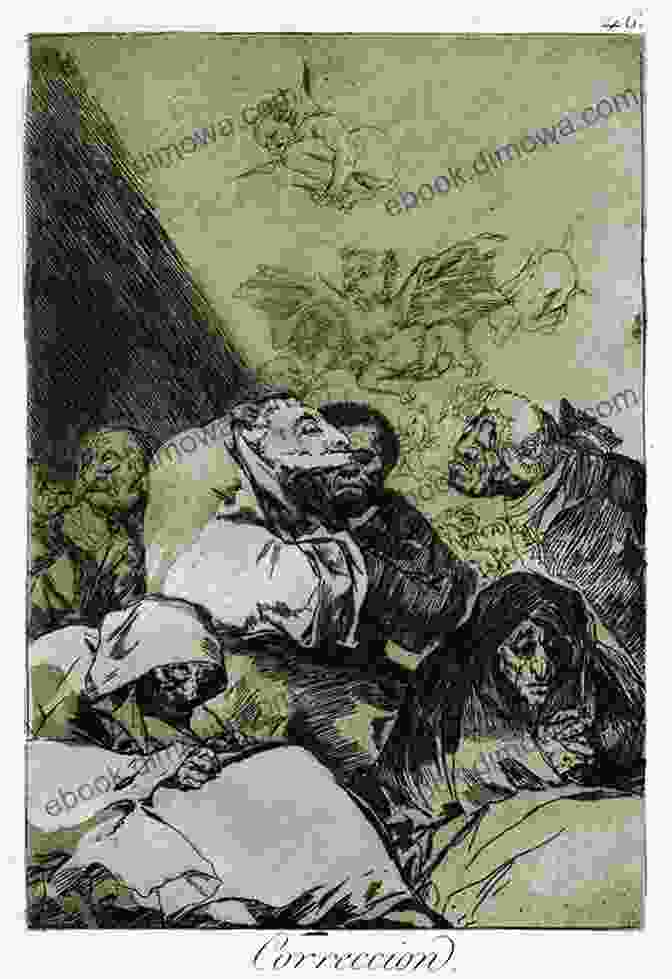 A Print From Goya's Old Man Goya Julia Blackburn