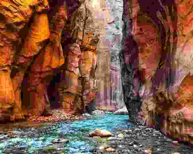 A View Of The Narrows In Zion National Park, Featuring Towering Sandstone Walls And Emerald Green Waters Grand Canyon: Zion USA (Photo Book 141)