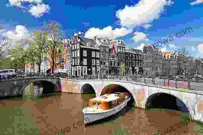 Charming Canal Houses Line The Picturesque Canals Of Amsterdam. Amsterdam: Most Liberal City (Photo Book 49)