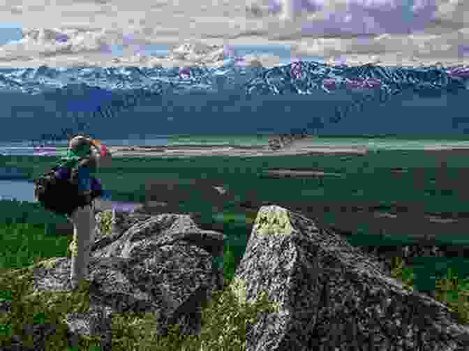 Hiker On A Mountain Trail In Alaska Best Hikes Near Anchorage (Best Hikes Near Series)