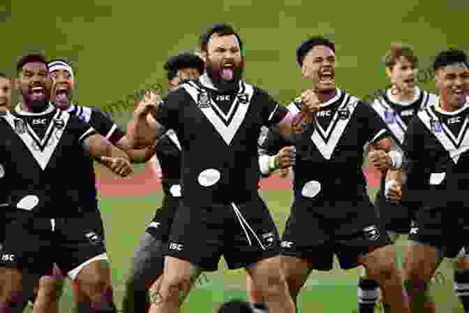 Photo Of The 1985 New Zealand National Rugby League Team, Wearing Black And White Jerseys, Posing For A Team Photo Their Finest Hour: A History Of The Rugby League World Cup In 10 Matches