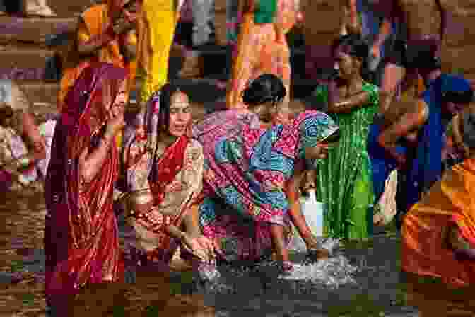 Pilgrims Bathing In The Ganges River. Religions Of India: A Photographic Journey